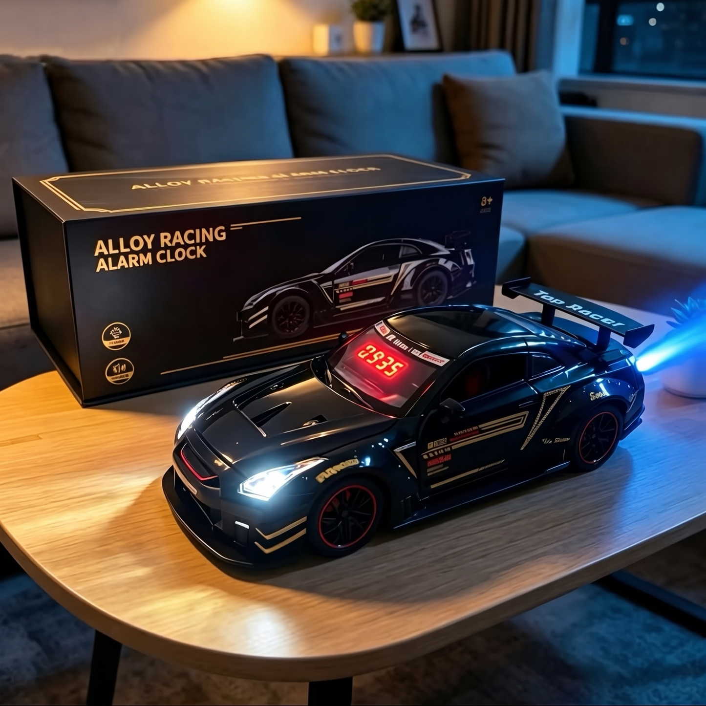 Sports Car Alarm Clock